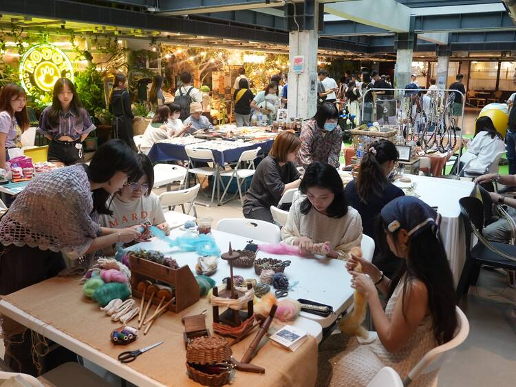 Get into weaving and knitting at this textile festival for one weekend only