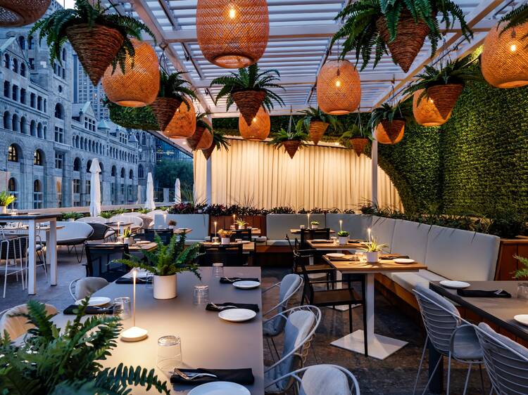 Grab a drink on a gigantic Côte d'Azur-themed rooftop terrasse