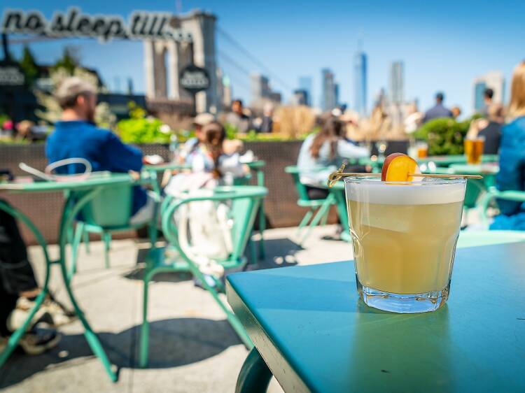 Here’s where to get gorgeous spring cocktails in Dumbo
