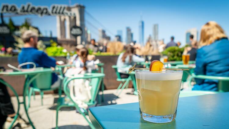 Here’s where to get gorgeous spring cocktails in Dumbo